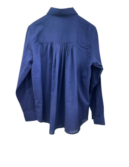 Chemise Madrid voile de coton dusk Hod-Paris