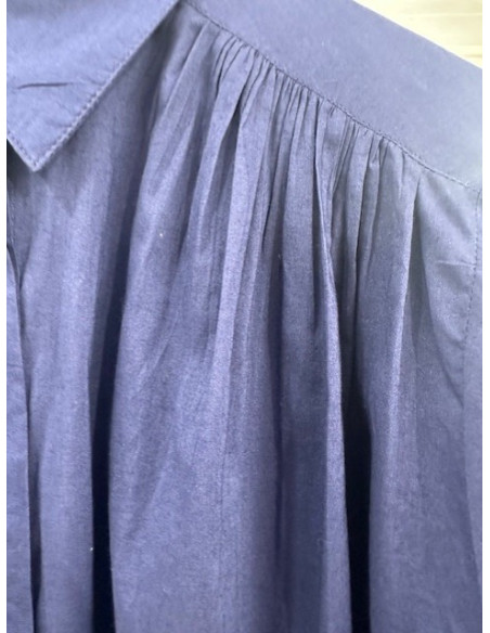 Chemise Madrid voile de coton dusk Hod-Paris