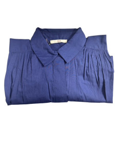 Chemise Madrid voile de coton dusk Hod-Paris