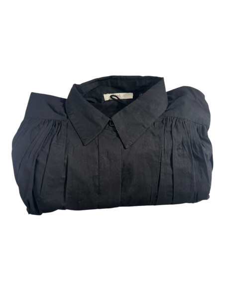 Chemise Madrid voile de coton black Hod-Paris