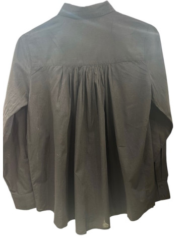 Chemise Madrid voile de coton black Hod-Paris