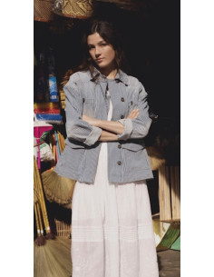 Veste Sahara navy Hod-Paris