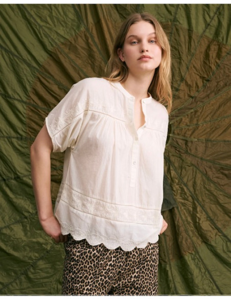 Chemise Lucien cream Hod-Paris