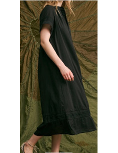 Robe Clara Black Hod-Paris 2