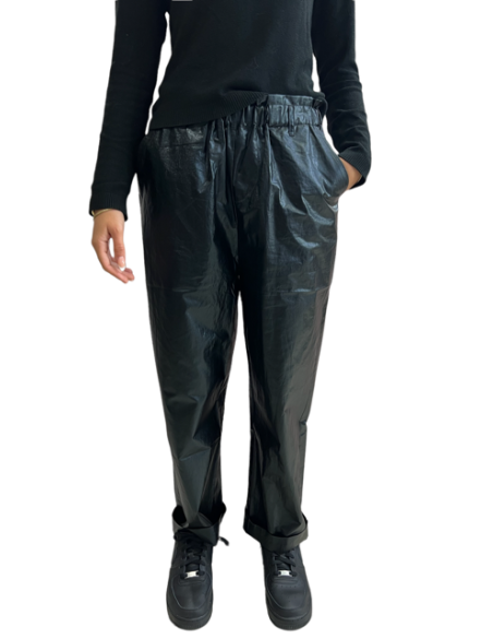 Pantalon Yael brillant noir Hod-Paris