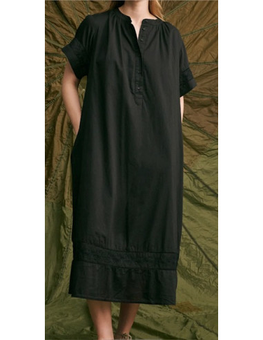 Robe Clara Black Hod-Paris