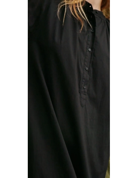 Robe Clara Black Hod-Paris