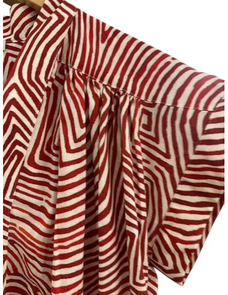 Robe Izia wallaby sangria Hod-Paris