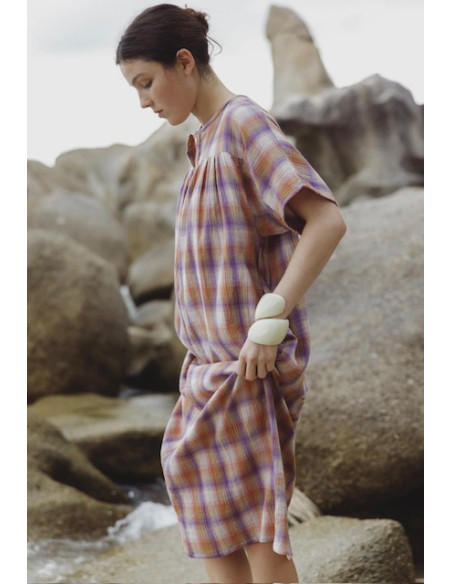 Robe Lucy  ginger chech Hod-Paris