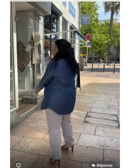 pantalon Baobab lotus stripe Hod-Paris