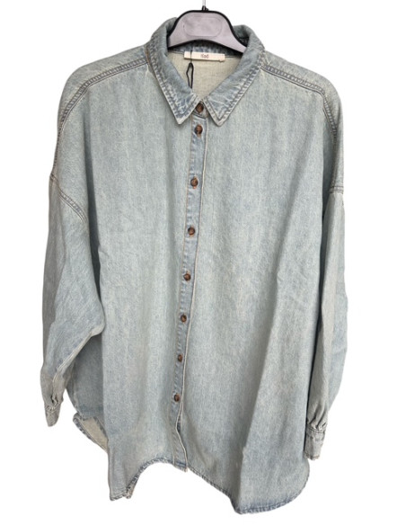 Chemise Kelly light blue jeans Hod-Paris