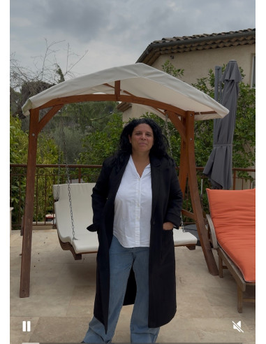 Manteau Tobby black Hod-Paris