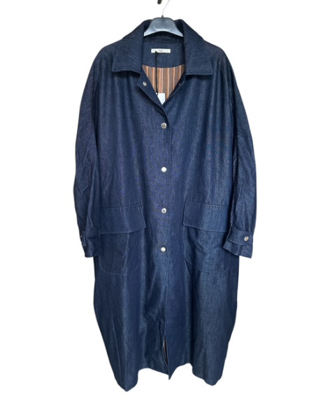 Trench Fly Blue jeans Hod-Paris