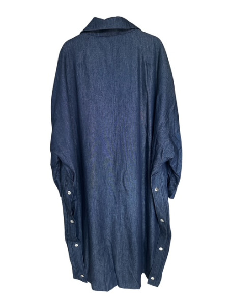 Trench Fly Blue jeans Hod-Paris
