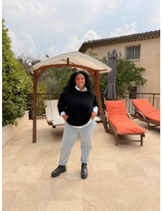 Pantalon velours Gala wash Sky Hod-Paris 2