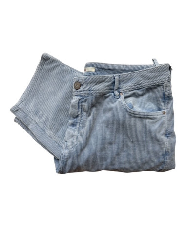 Pantalon velours Gala wash Sky Hod-Paris