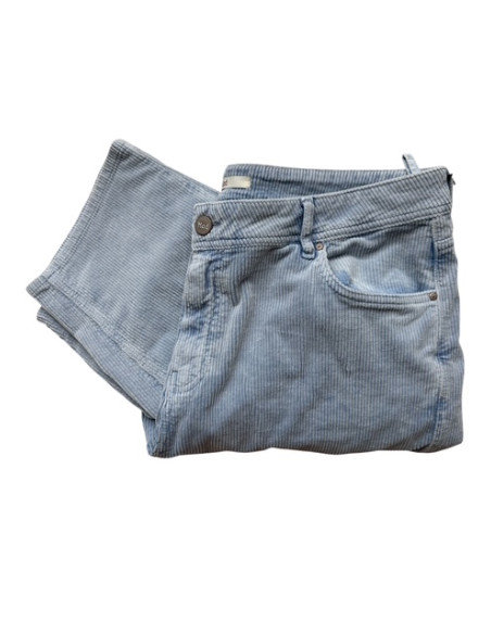 Pantalon velours Gala wash Sky Hod-Paris