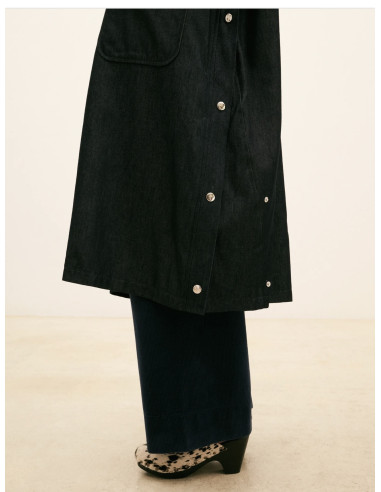 Trench Fly Blue jeans Hod-Paris
