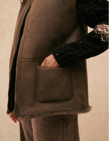 Veste Clémentina brownie Hod-Paris