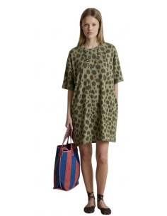 Robe Calista Léo kaki Hod