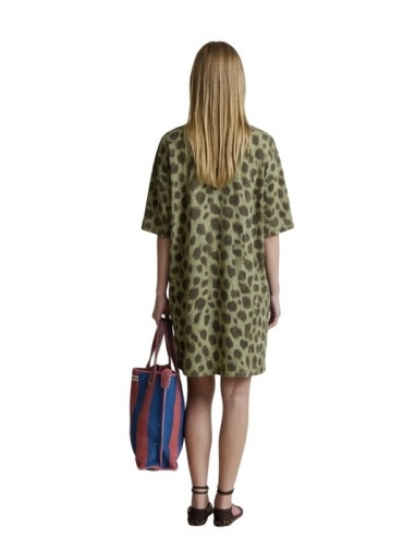 Robe Calista Léo kaki Hod