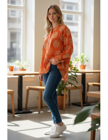 Chemise Kiliman arabesque vichy Hod