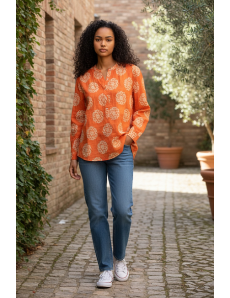 Chemise Kiliman arabesque vichy Hod
