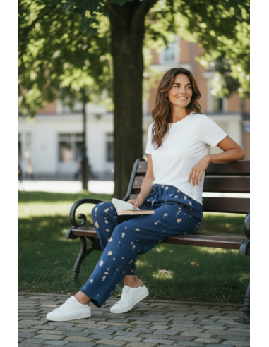 Pantalon Jabiru T&D navy Hod