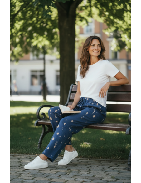 Pantalon Jabiru T&D navy Hod