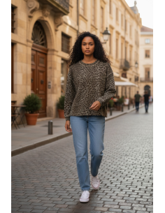 Sweat Viko léo kaki Hod