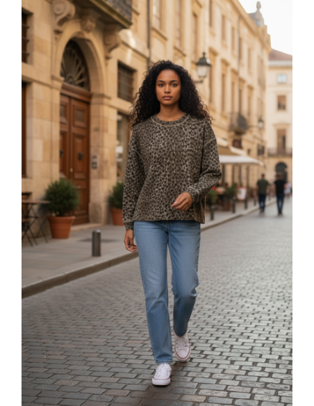 Sweat Viko léo kaki Hod