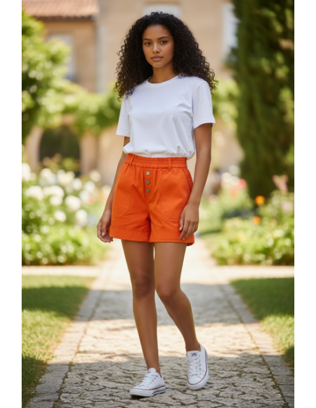 Short Bandito tangerine Hod