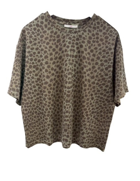 Tee-shirt  Ambre Léo kaki Hod