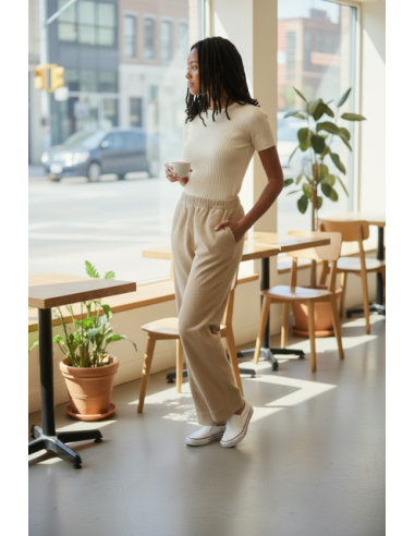 Pantalon Jimmy velours latte Hod-Paris