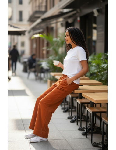 Pantalon jimmy velours canyon Hod-Paris