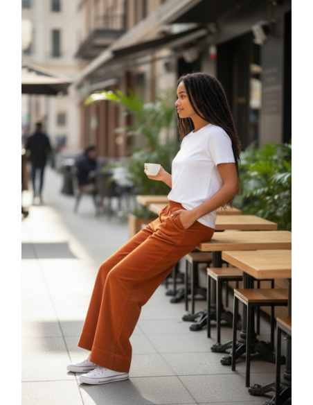 Pantalon jimmy velours canyon Hod-Paris