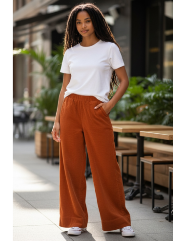 Pantalon jimmy velours canyon Hod-Paris