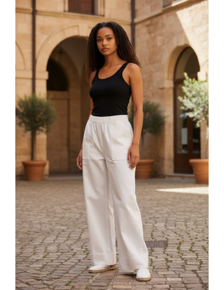 Pantalon Jim cream Hod-Paris