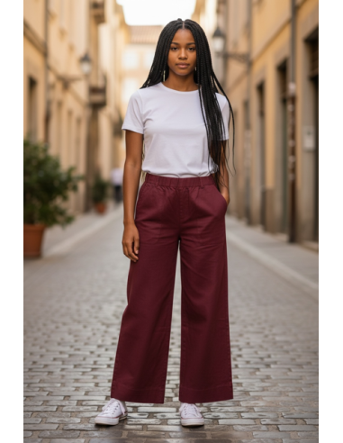 Pantalon Jim burgundy Hod-Paris