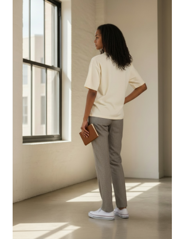 Pantalon Flavio Latte Hod-Paris