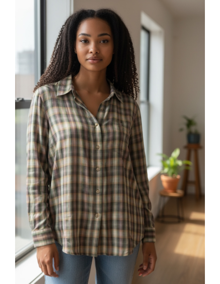 CHEMISE AGATHA VALLEY CHECK HOD-PARID