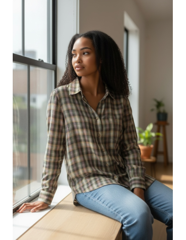 CHEMISE AGATHA VALLEY CHECK HOD-PARID