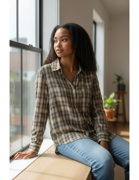 CHEMISE AGATHA VALLEY CHECK HOD-PARID