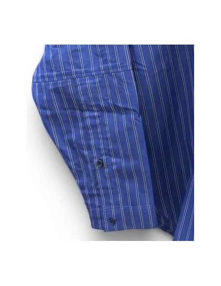 CHEMISE KETTY INDIGO STRIPE HOD-PARIS