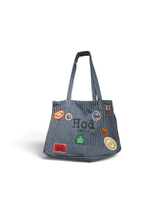 SAC JESSIE PATCH DENIM STRIPE HOD-PARIS