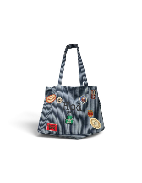 SAC JESSIE PATCH DENIM STRIPE HOD-PARIS