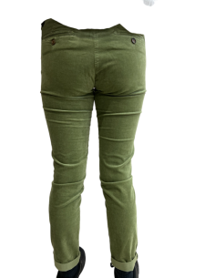 Pantalon Strauss velours Kaki Hod Paris 2