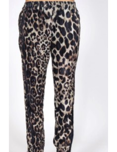 Pantalon Montréal velours léopard Hod-Paris 2