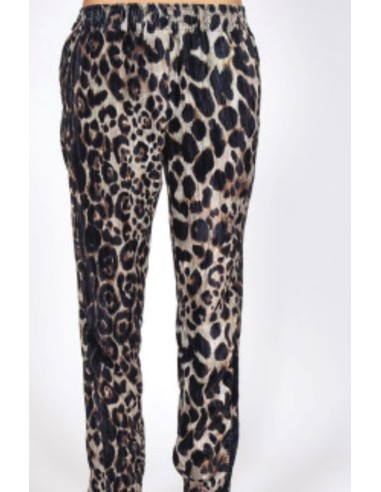 Pantalon Montréal velours léopard Hod-Paris