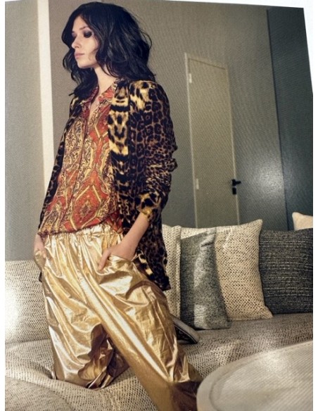 Pantalon Yael brillant gold Hod-Paris